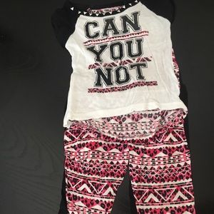 Super Cute Girly Outfit, Size 2T